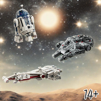 2024 New R2d2 Millennium Falcon  Tantive IV-Bricks DIY Toys For Kids Holiday Party Supplies Birthday Gifts
