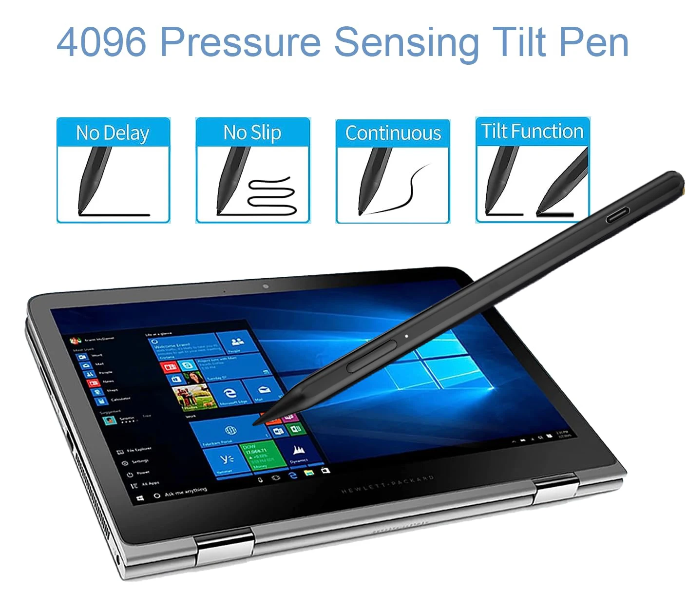 for MPP2.0 Protocol Palm Rejection Stylus Penfor Microsoft Surface Pen for Surface Pro X 9 8 7 6 5 4 3 Book 2 3 Laptop 2 3 Go 2