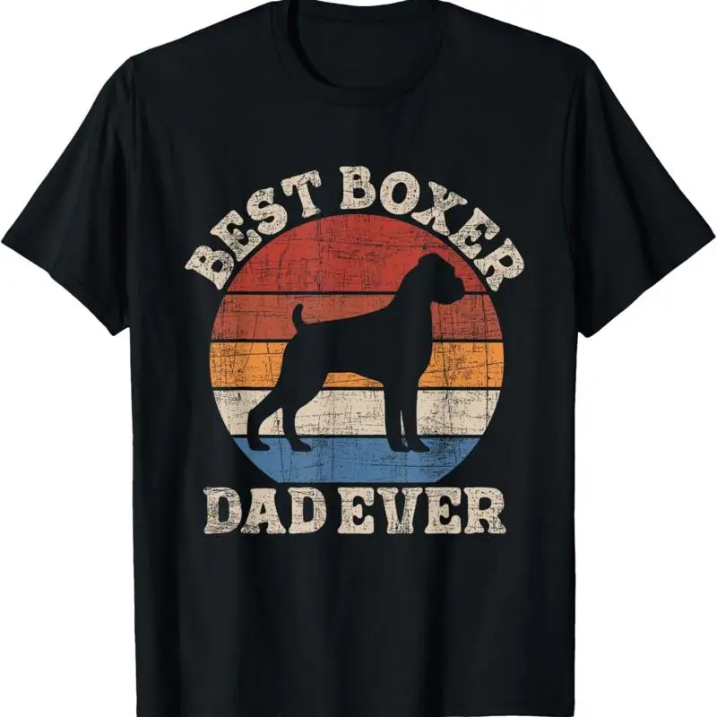 

Лучшая футболка-боксер Dad Ever Retro Vintage Animal Whisperer Puppy