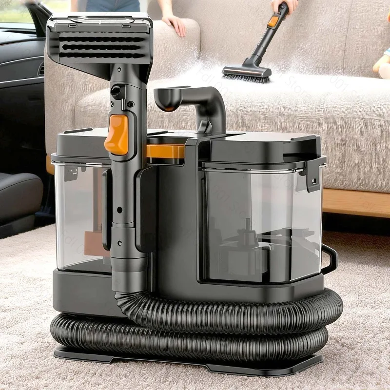 AC Fabric Carpet Cleaner Machine Spray Suction Brush All‑in‑One Multi‑Function Household Vacuum Cleaner