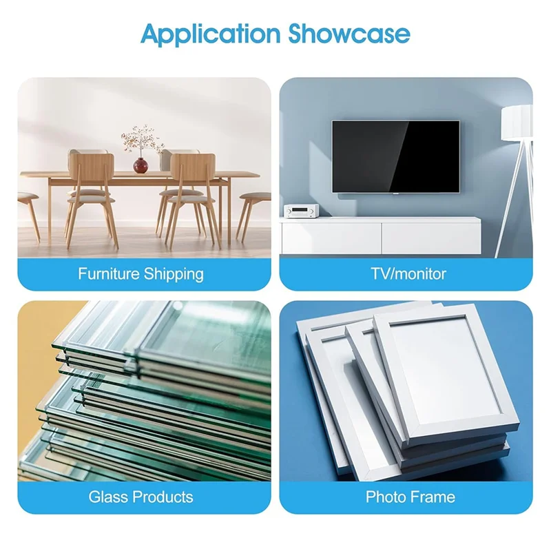 

Thick Foam Corner Protectors For TV, Picture And Mirror Frames, Moving Supplies And Packing Materials