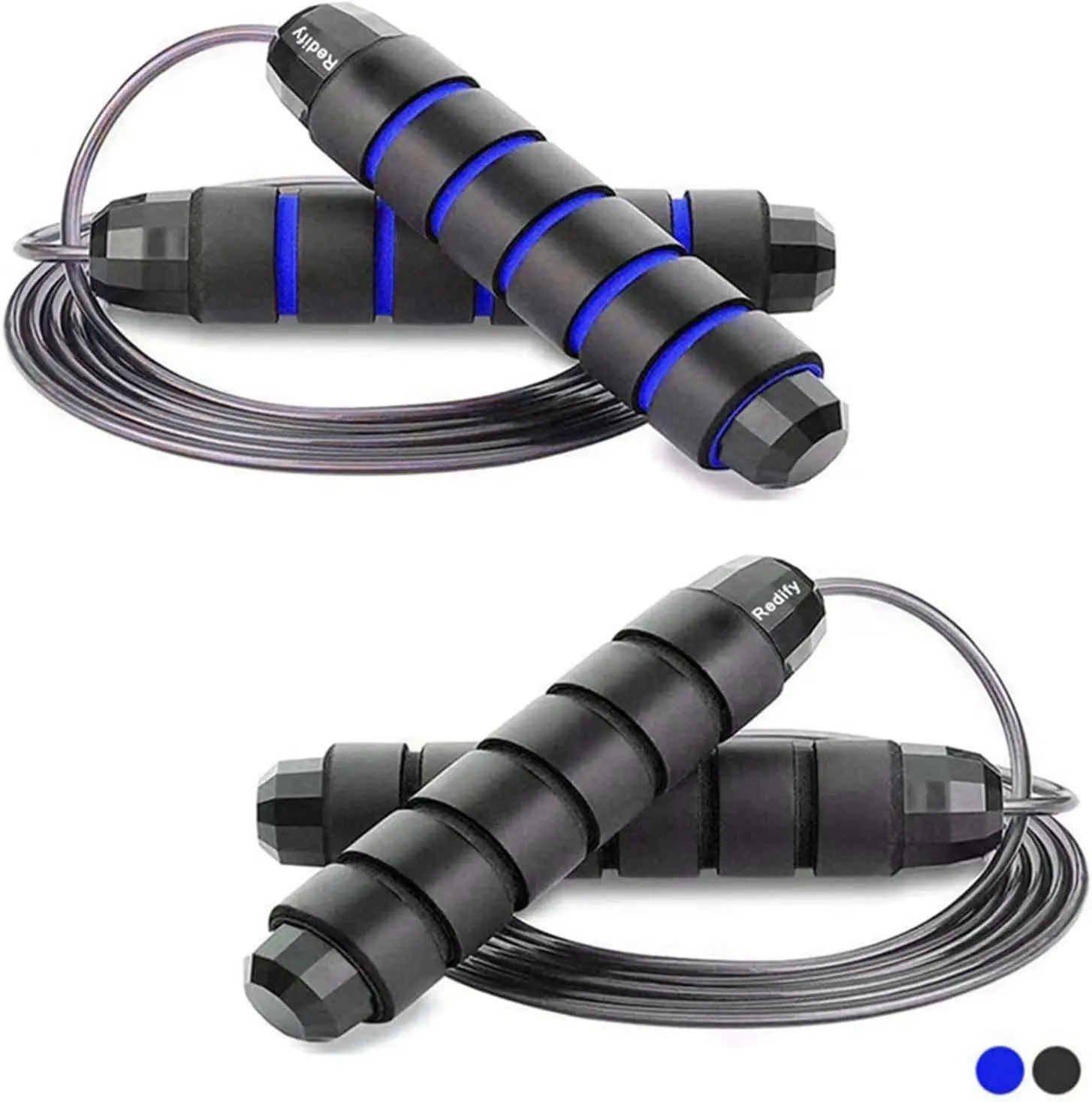 Weighted Professional Crossfit Jump Ropes Fitness Boxing Training Skipping Rope Gym Workout Exercise Jumprope Home Equipment