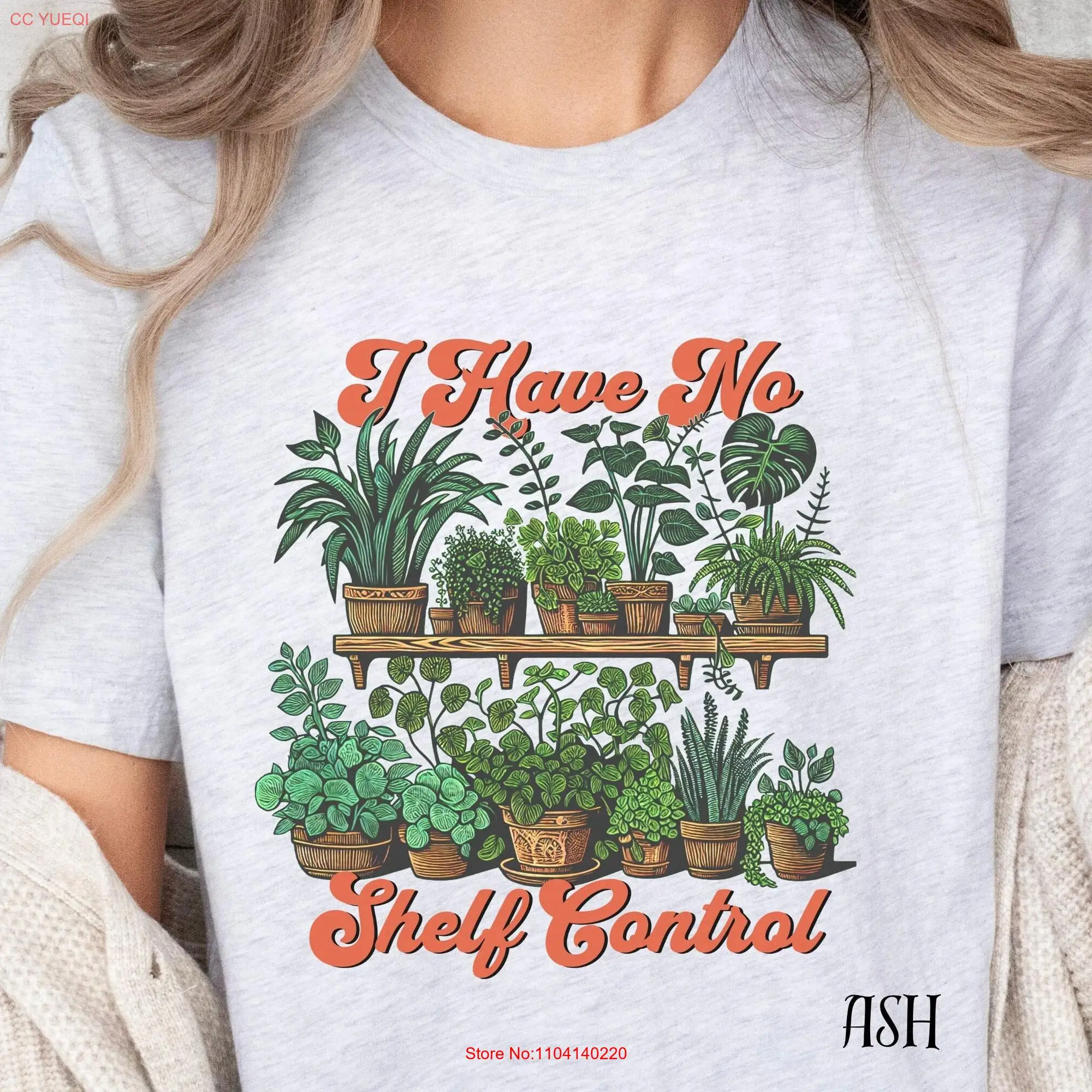 Cute Plant Lover T Shirt HouseplanT For Her Lady Birthday s Mama long or short sleeves