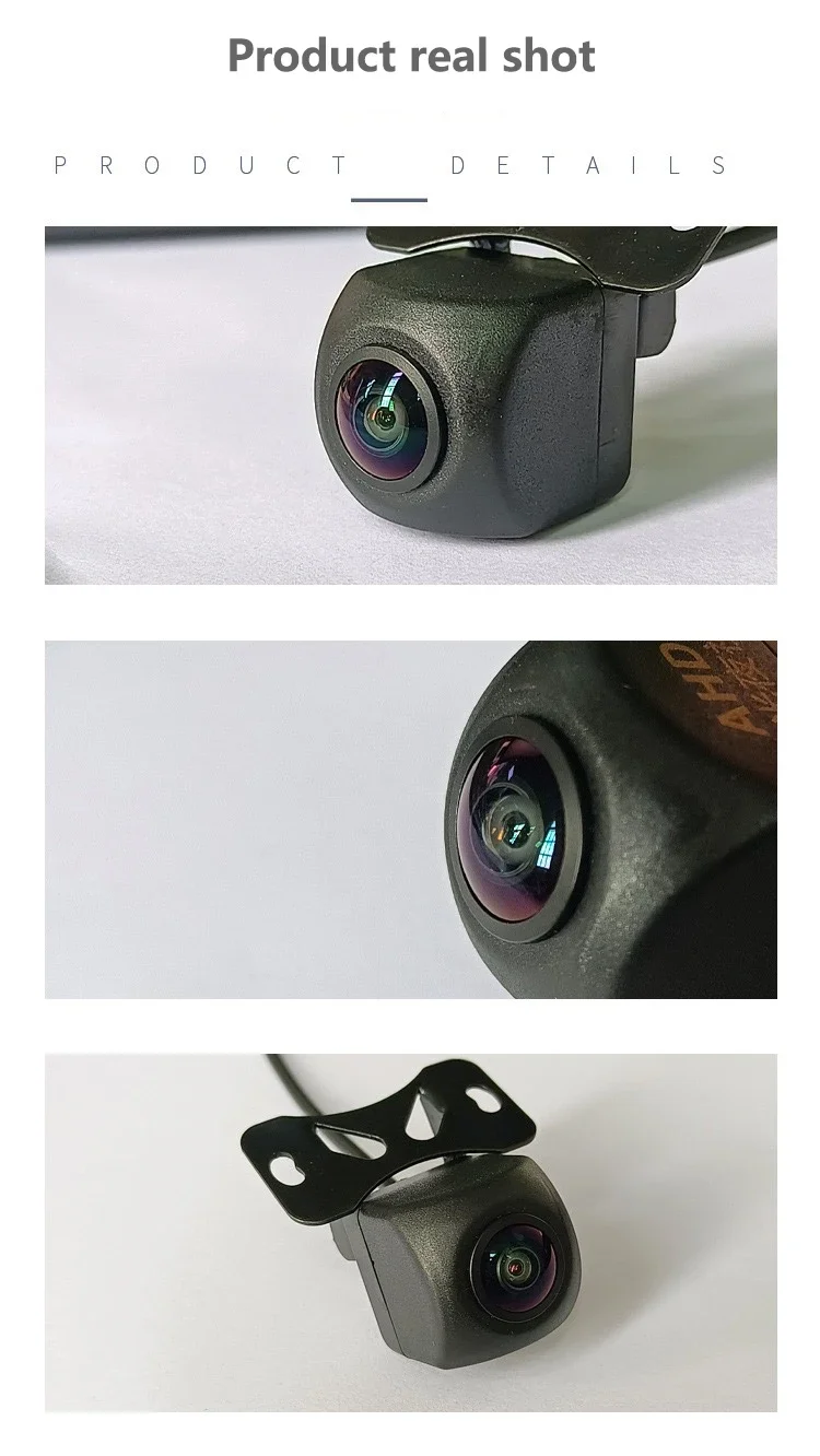 Car night vision AHD reversing camera reversing image HD night vision car camera fisheye wide anglengle