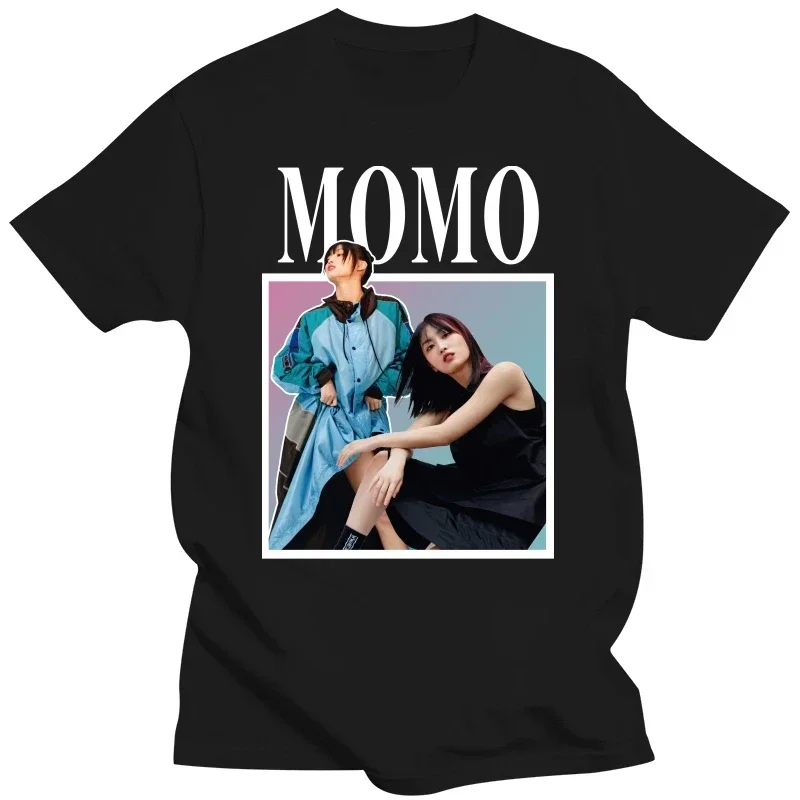 Graphic Harajuku Men Clothing Oversized T Shirt (Multiple MOMO TWICE KPOP Vintage Style T-shirts Harajuku Oversized Funny Style