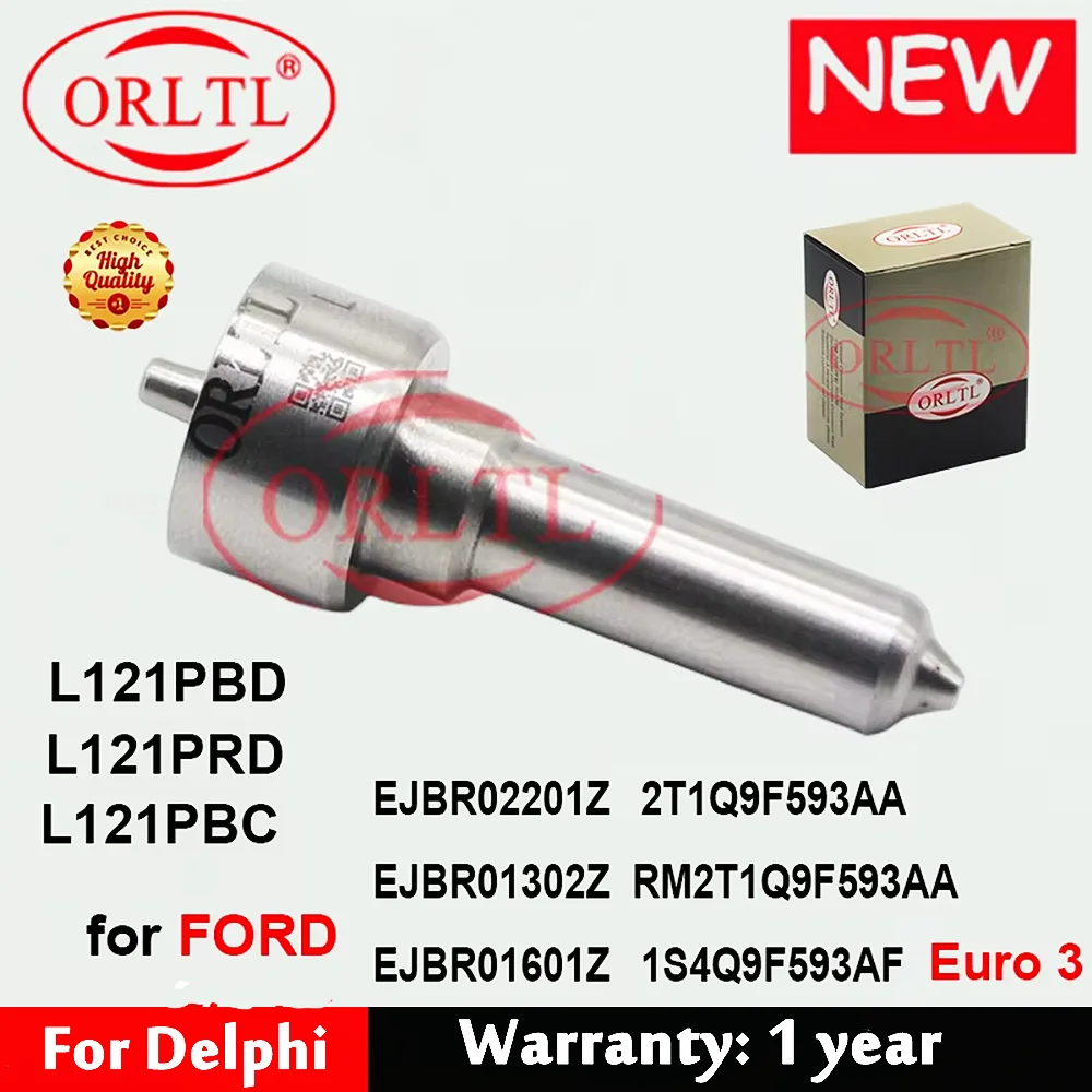 

Форсунка Форсунки дизельного топлива L121PBD, распылитель L121PBC для FORD EJBR02201Z, 2T1Q9F593AA, RM2T1Q9F593AA, EJBR01302Z, EJBR01601Z, 1S4Q9F59