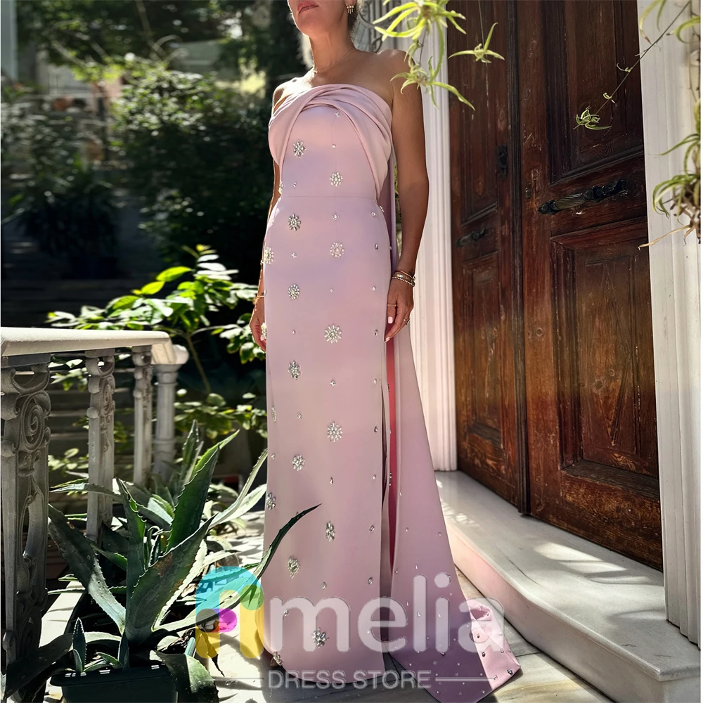 Amelia Elegant Party dresses Woman Strapless Long Evening Prom Dresses for Special Occasions Formal Gowns For Dubai 2024