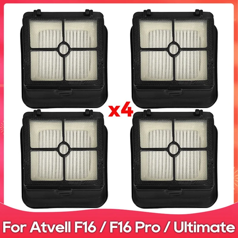 การเปลี่ยนไส้กรอง HEPA สําหรับอุปกรณ์เสริมชิ้นส่วนเครื่องดูดฝุ่น Atvel F16 / F16 Pro