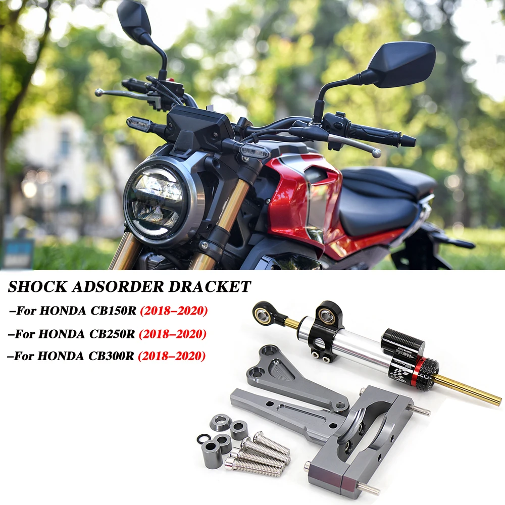 

2018 2019 2020 For HONDA CB250R NEW Motorcycle Accessories Steering Stabilizer Damper CB 250 R Mounting Bracket Kit