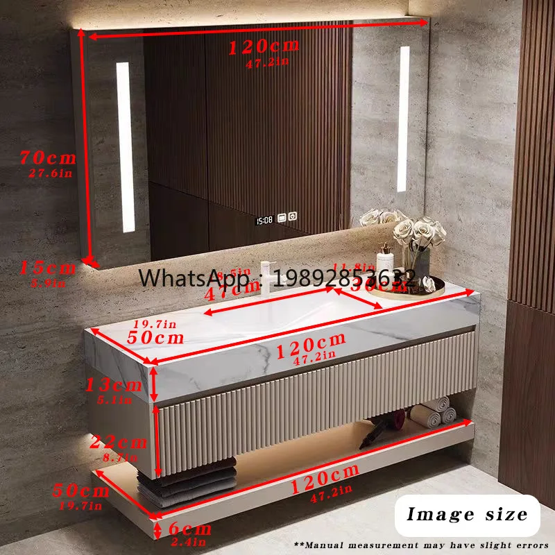 مجموعة خزانة الحمام الحديثة LYY مع حوض بلاطة الصخور المتكامل بدون خياطة، حوض بلاطة الصخور غير الملحوم لحوض الحمام