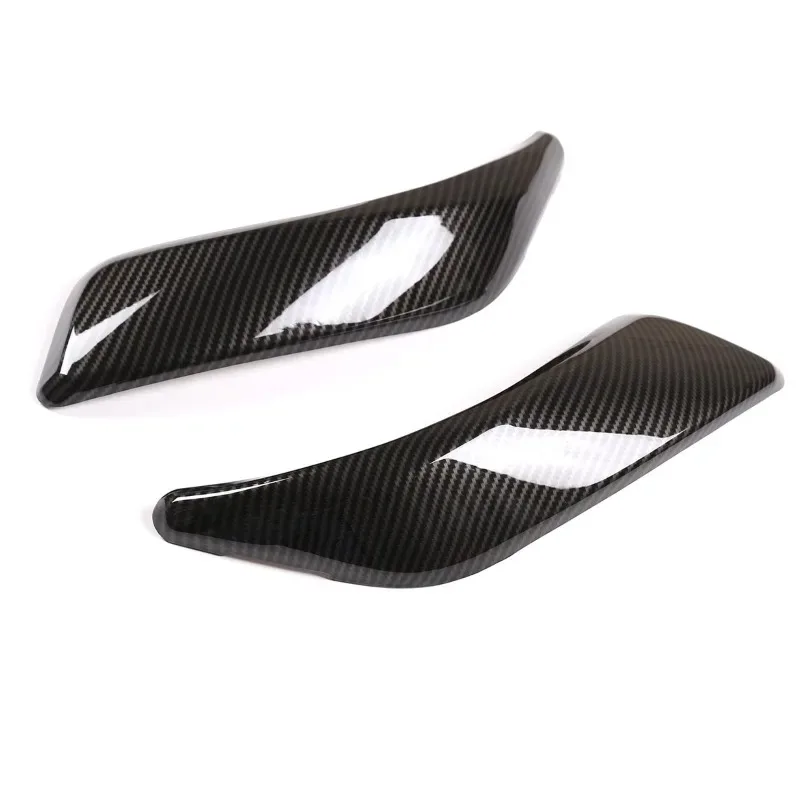 TM AL41101 1 Carbon Fiber Interior Door Handle Protective Covers For 2012-2018 BMW 1 2 Series 2 Door Car Accessories
