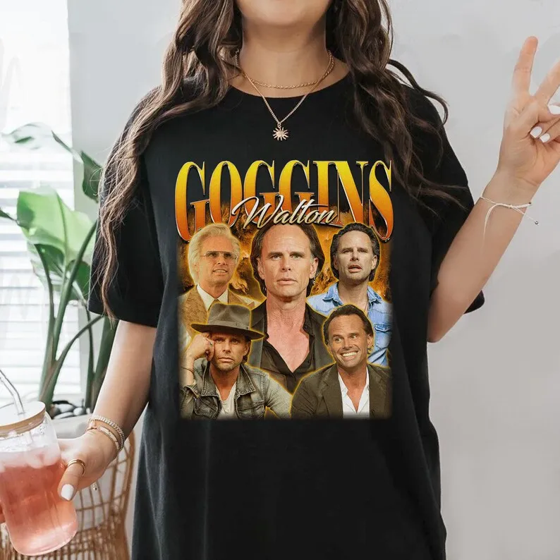 Walton Goggins Tshirt T-shirt Gift, Walton Goggins Vintage Tees, Unisex 90s Bootleg Tee, Retro Walton Goggins Clothing Gift