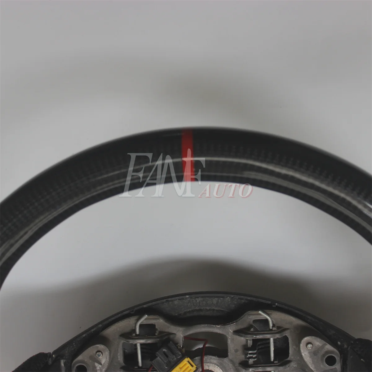 Replacement Real Carbon Fiber Steering Wheel with Leather for Peugeot 206 CC SW SD 207