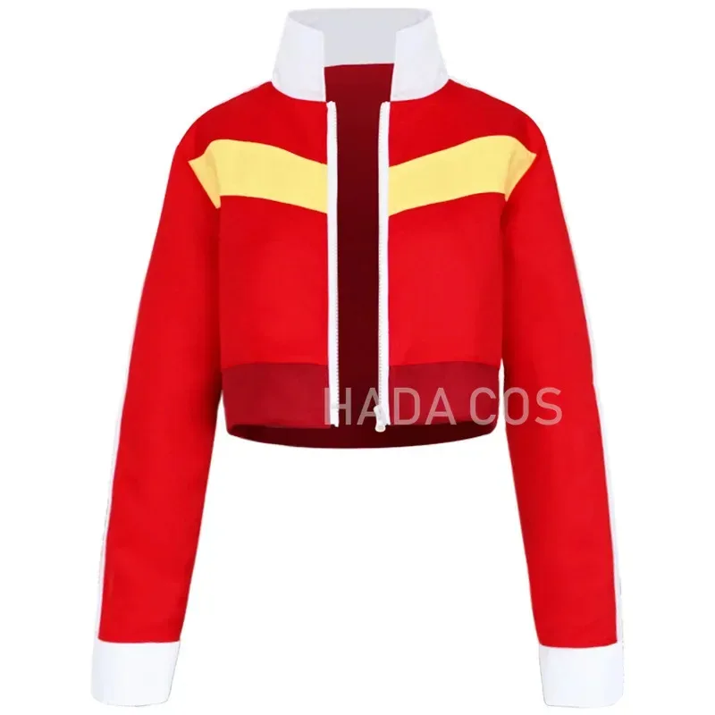 Voltron: Difensore leggendario dell'universo Keith Akira Kogane Costume cosplay Giacca Cappotto Costumi cosplay di carnevale di Halloween