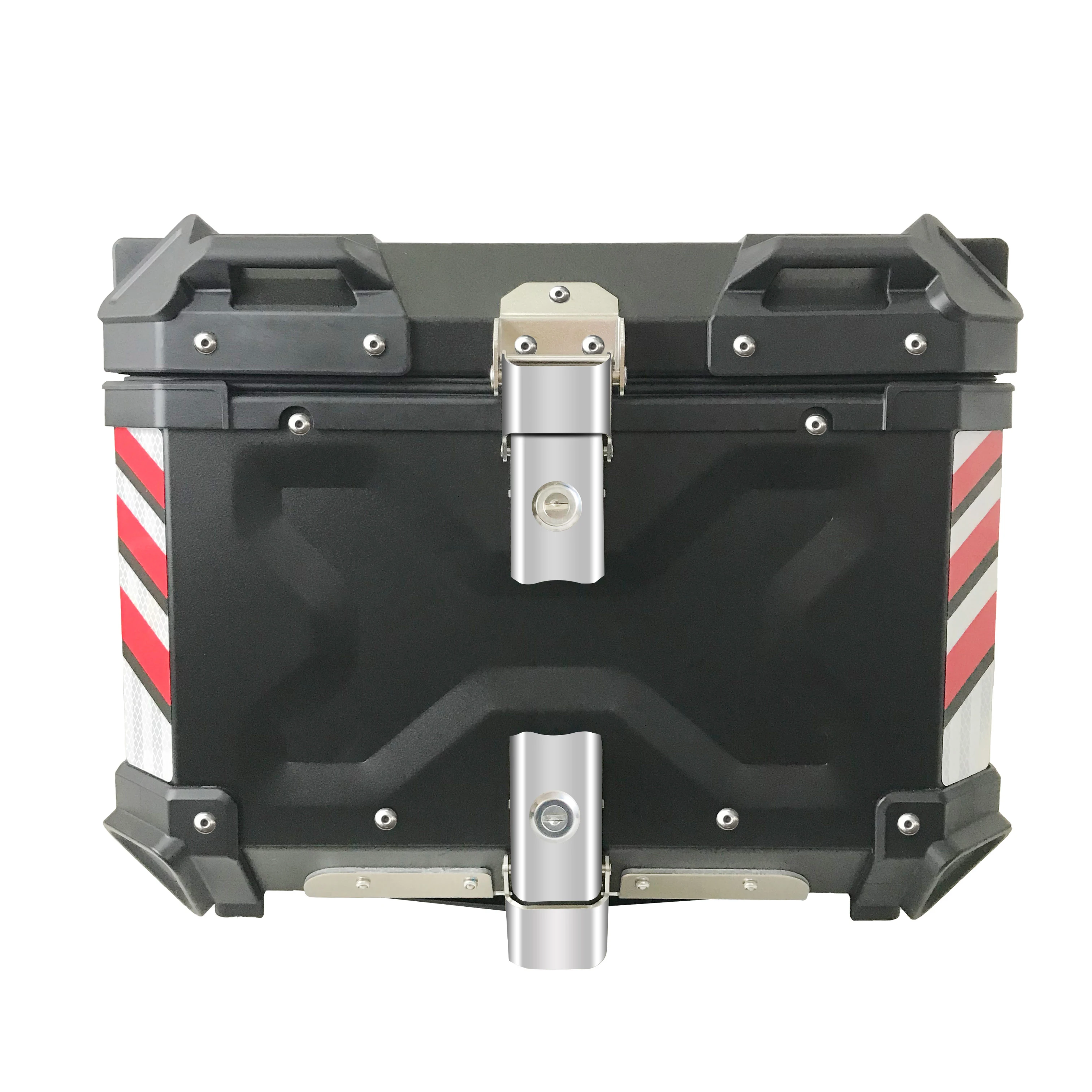 for 36L/45L/55L/65L/80L/100L universal aluminum box motorcycle top case black x-series waterproof motorcycle tail boxes