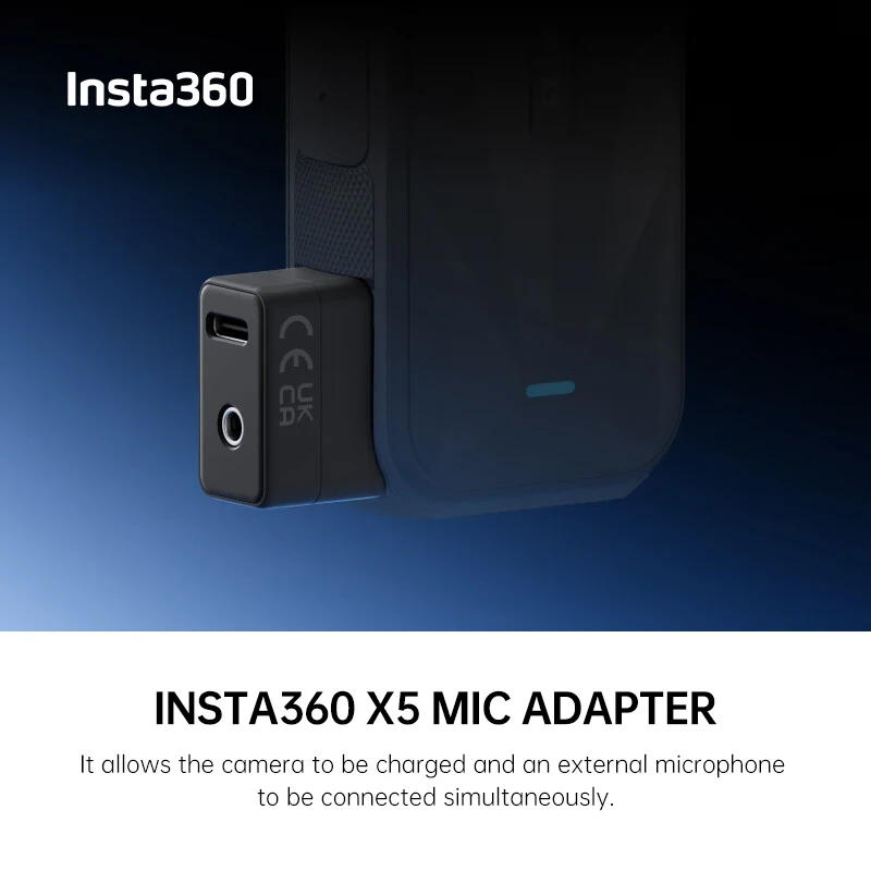 Insta360 X5 Mic Ada…
