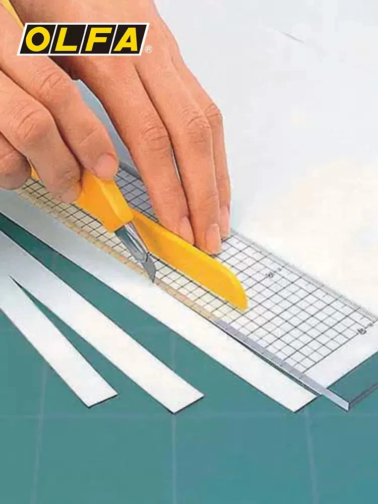 Japanese original OLFA SPC-1/40 9mm knife sharp cutting household utility knife multi-purpose standard knife used for: paper cutting, unpacking,