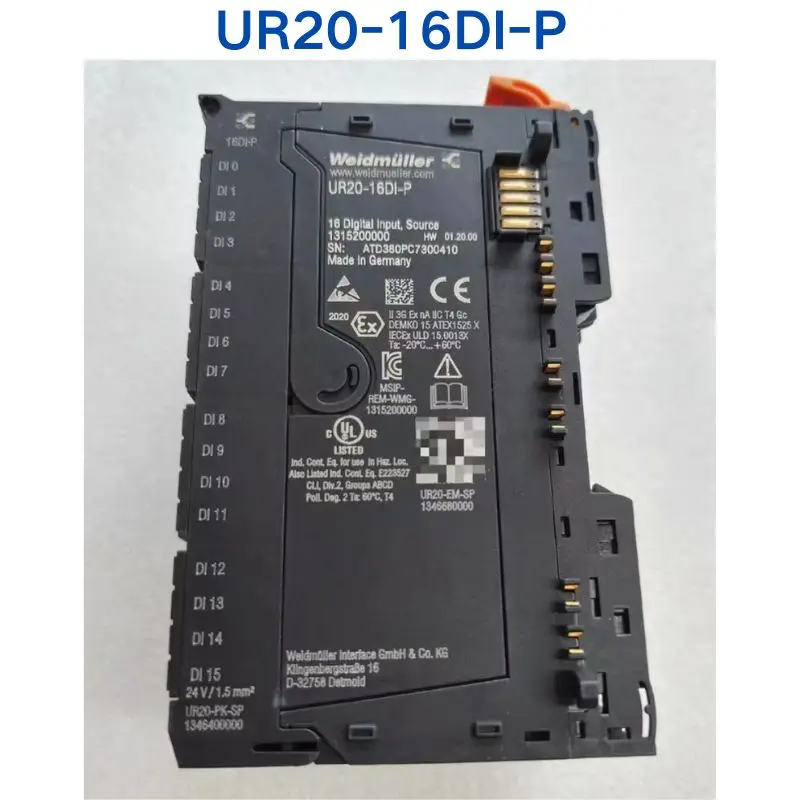 

Б/у тест ОК модульный UR20-16DI-P 1шт.