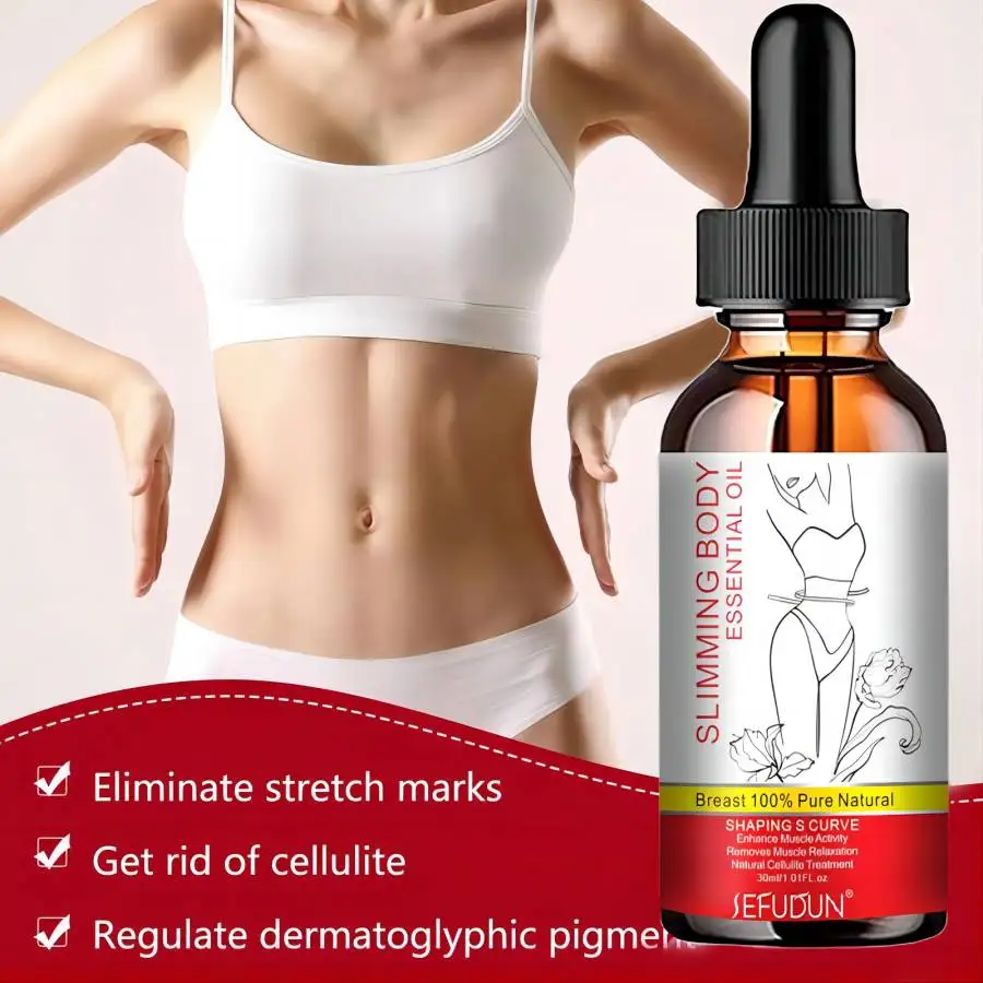 Body Sculpting and Body Oil Strengthening Vest Line, Belly, Light Body and Fat-removing Massage