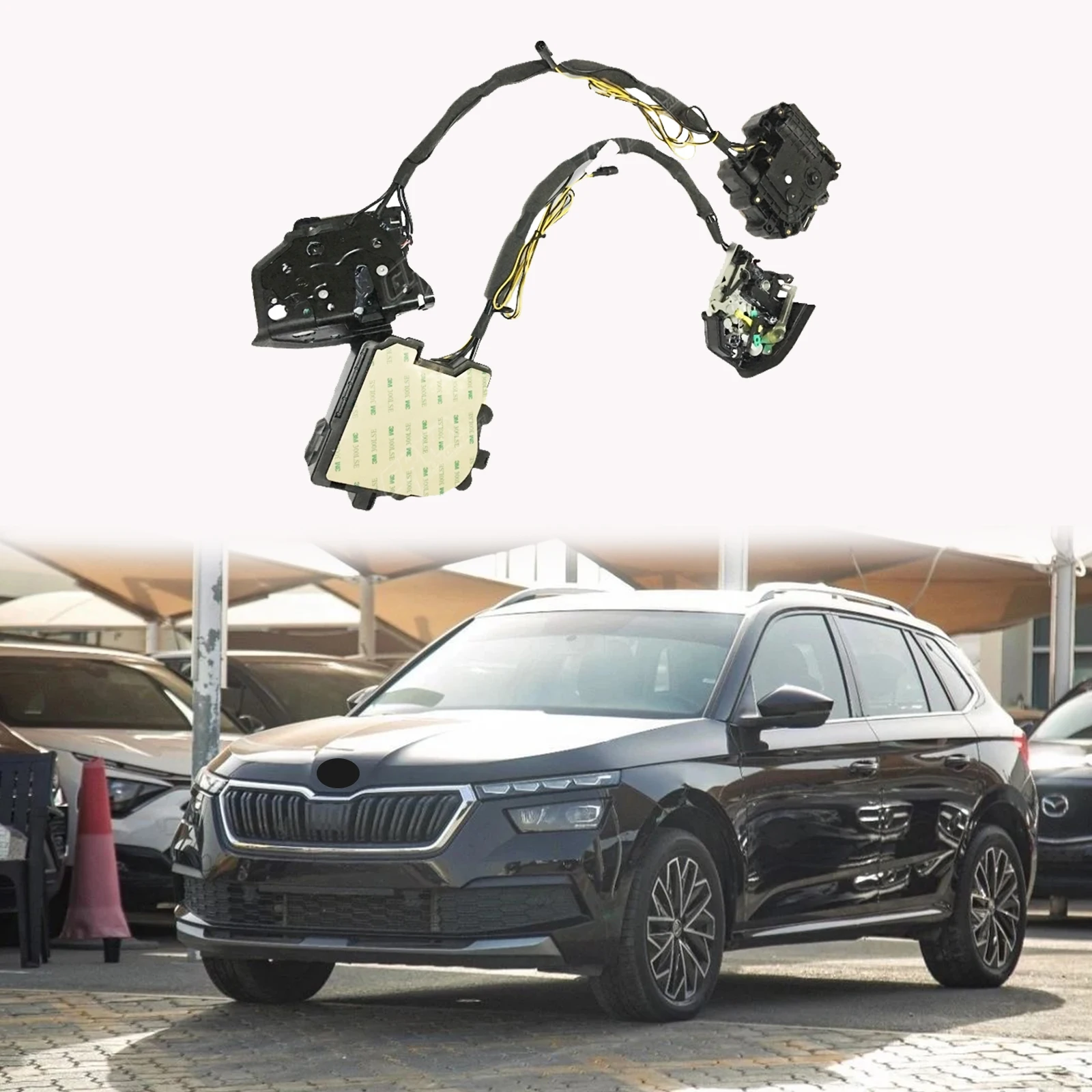 

For SKODA Kamiq 2018+ Electric suction door Automobile refitted automatic locks accessories door Soft Close auto Power tools VW