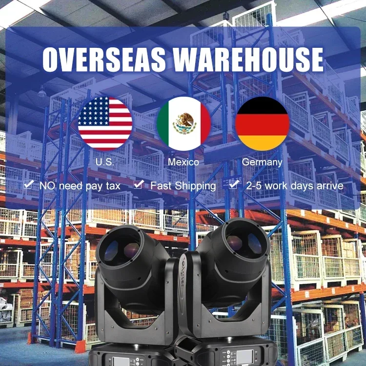14R 295W Prism King Moving Head Light 6 Prisms Church Wedding Concert DJ Stage Lights
