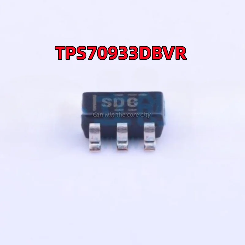 100 PCS / LOT TPS70933DBVR screen screen SDG LDO linear regulator chip package SOT 23-5 TPS70933