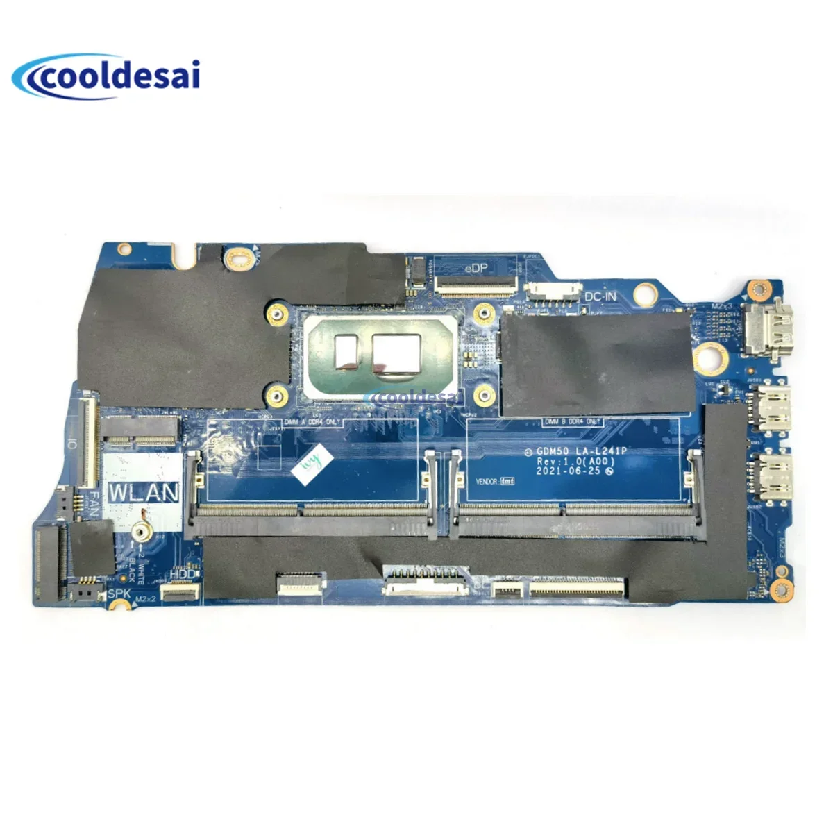 LA-L243P i5-1035G1 CPU Laptop Motherboard For Dell INSPIRON 15 3511 Notebook Mainboard CN 03P9HH 3P9HH