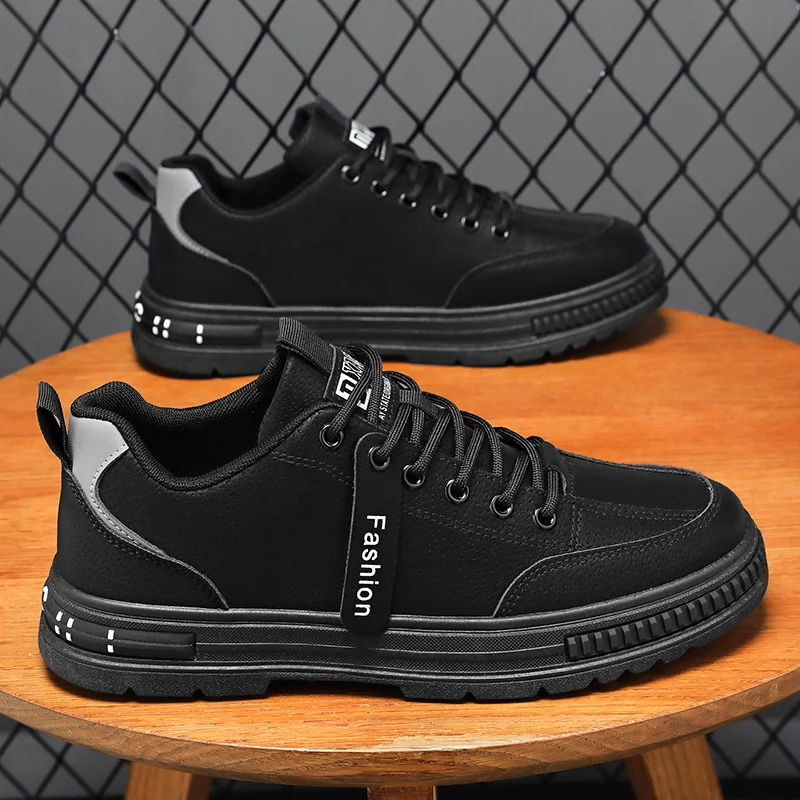 Men's Breathable Lightweight Casual Shoes Summer Autumn Collection Outdoor Anti-Slip Wear-Resistant Work Footwear