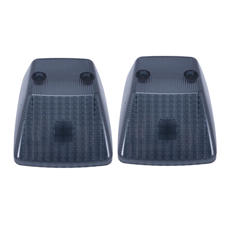 2Pcs Front Wing Turn Signal Smoked Lens Cover A4638260057 For Mercedes Benz W463 G-Class 1986-2018 Corner Light Shell Parts