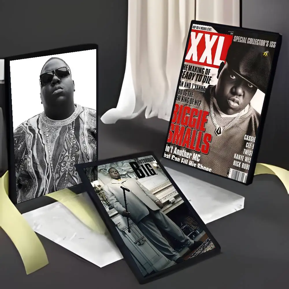 Hip-hop Artist T-The Notorious B.I.G-MT Singer Poster Art painting poster with prints Home bedroom living room decoration gift