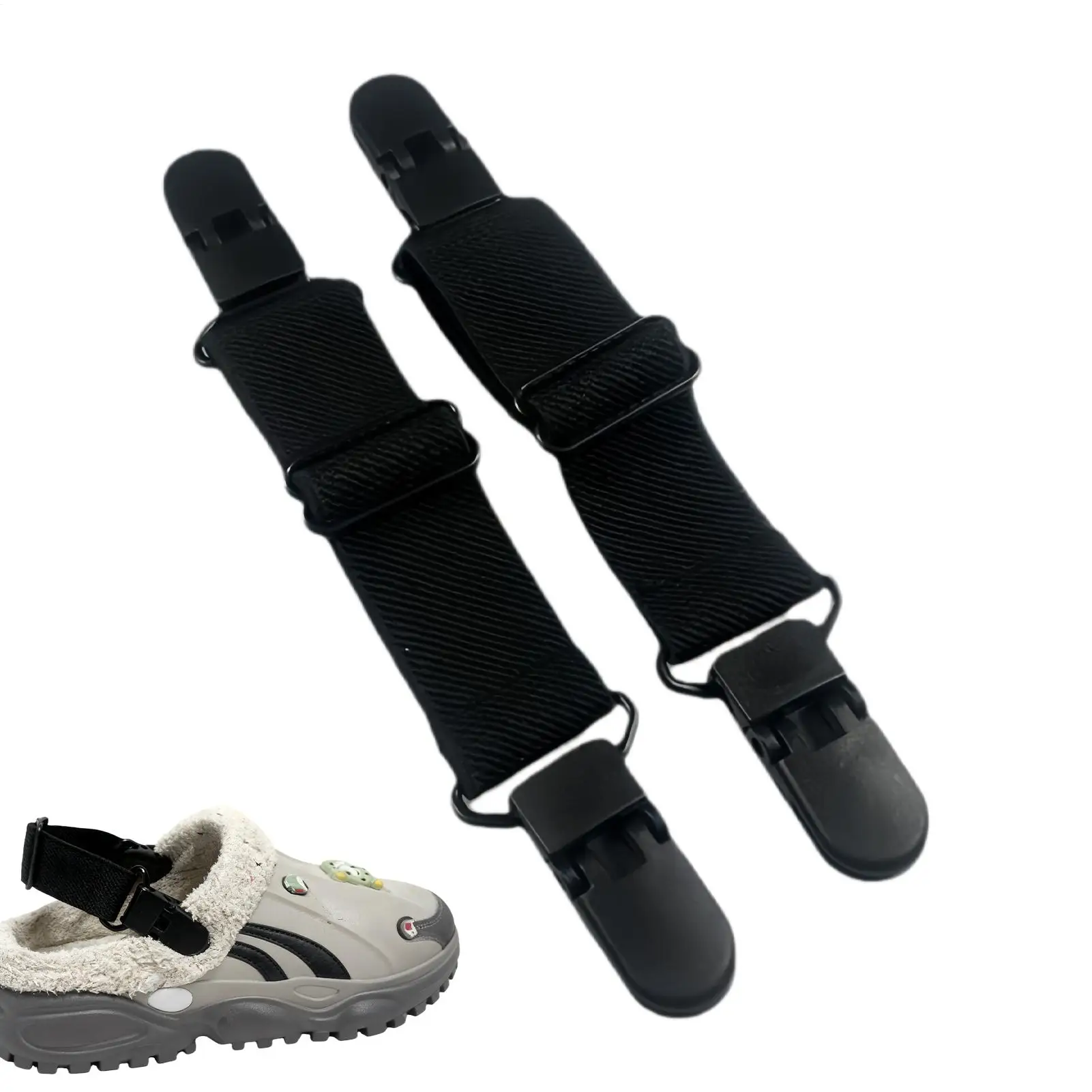 

Boot Straps For Jeans 2 Piece Adjustable Heavy Duty Pant Keeper Cinch Boot Straps Clamp For Pants For Women Men Riding Biker