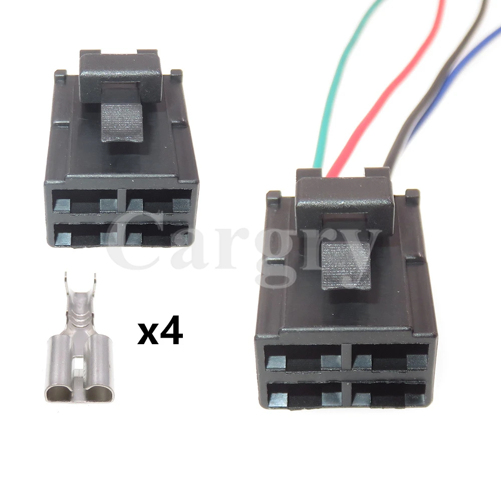 

1 Set 4P 7123-2446 Car High Power Wiring Connector Auto Starter Large Curent Electric Cable Unsealed Socket