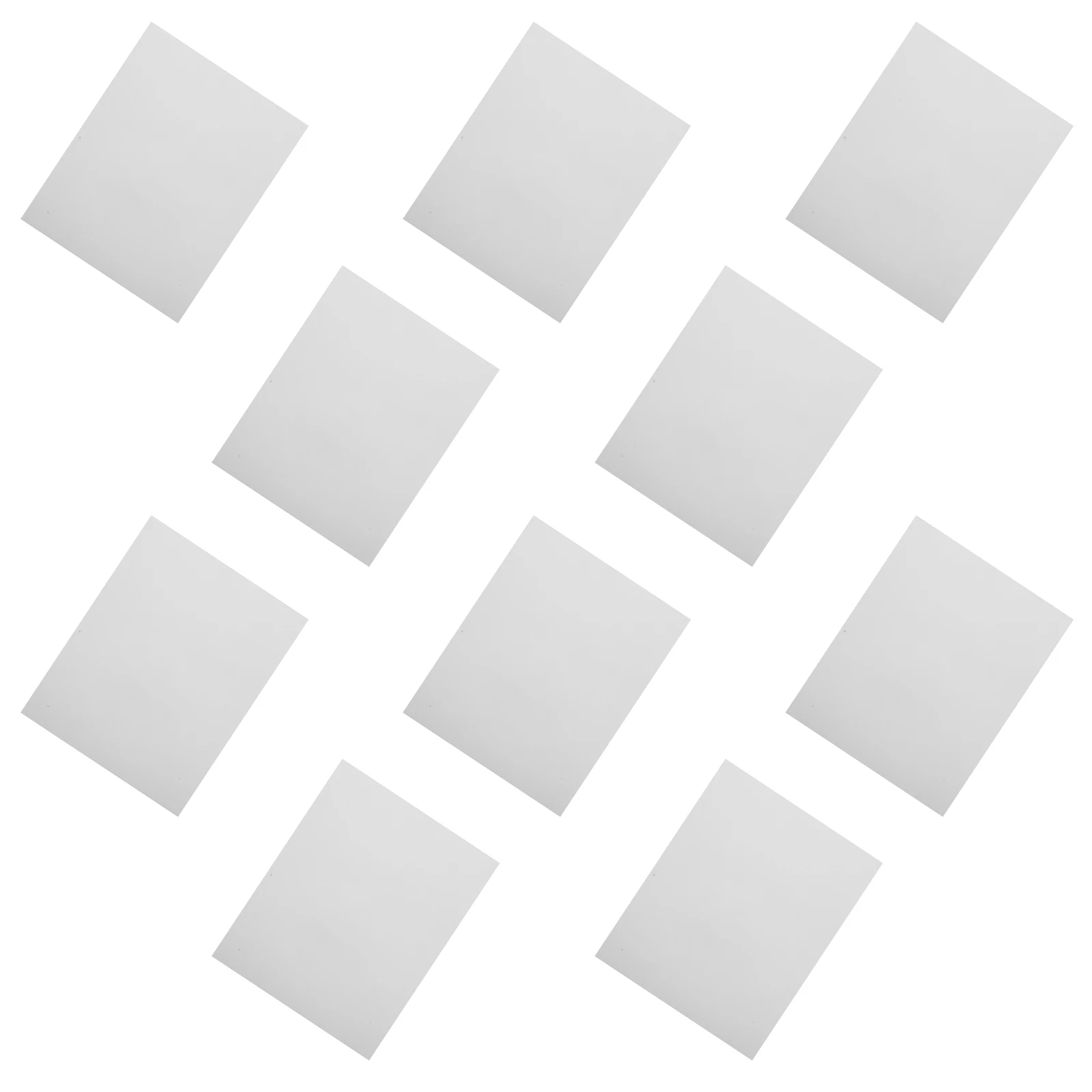 

10pcs Foam Board Art Mounting Backing Boards Thicken Insulation Craft Lightweight Smooth Surface Multipurpose