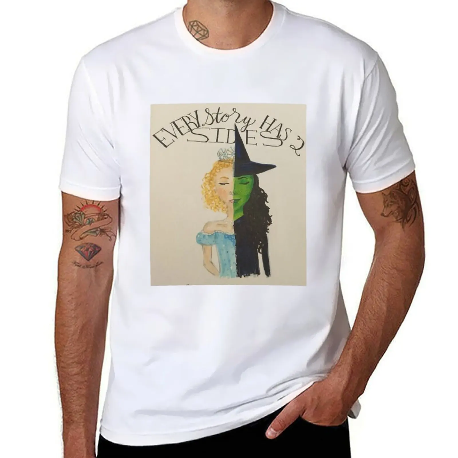 

Every Story Has 2 Sides T-Shirt man t shirt graphic man t shirts graphic T-Shirt