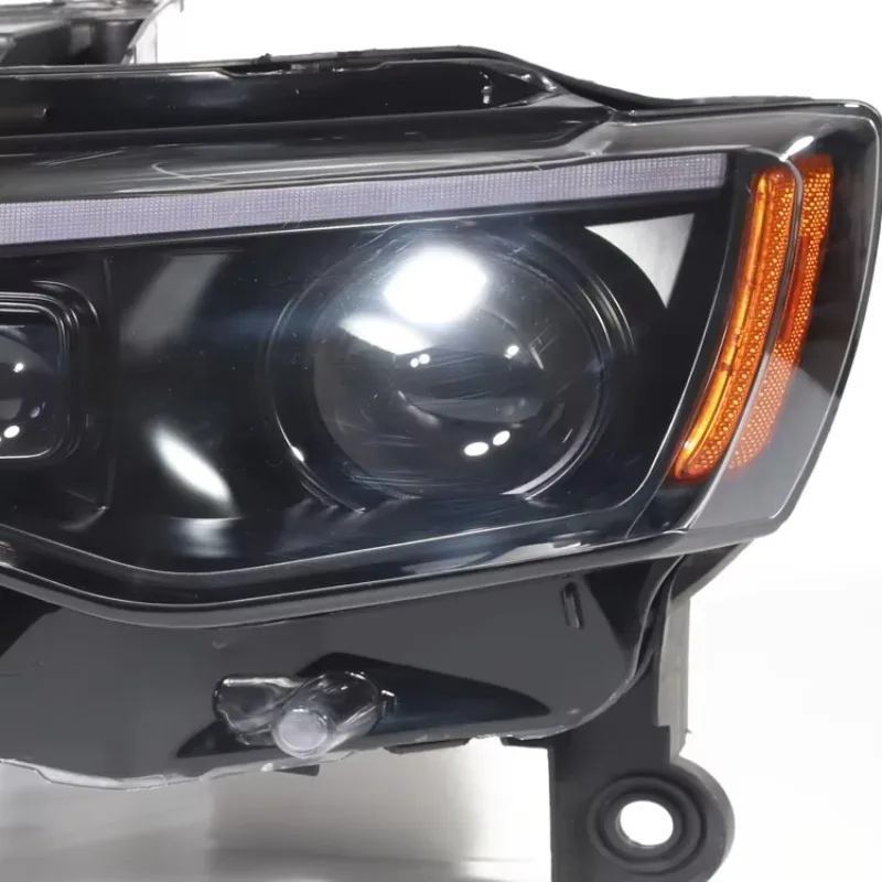 Original Quality Front Bumper Headlight Assembly Xenon Halogen Headlamp Upgrade Led Headlights for JEEP Grand Cherokee 2014-2021