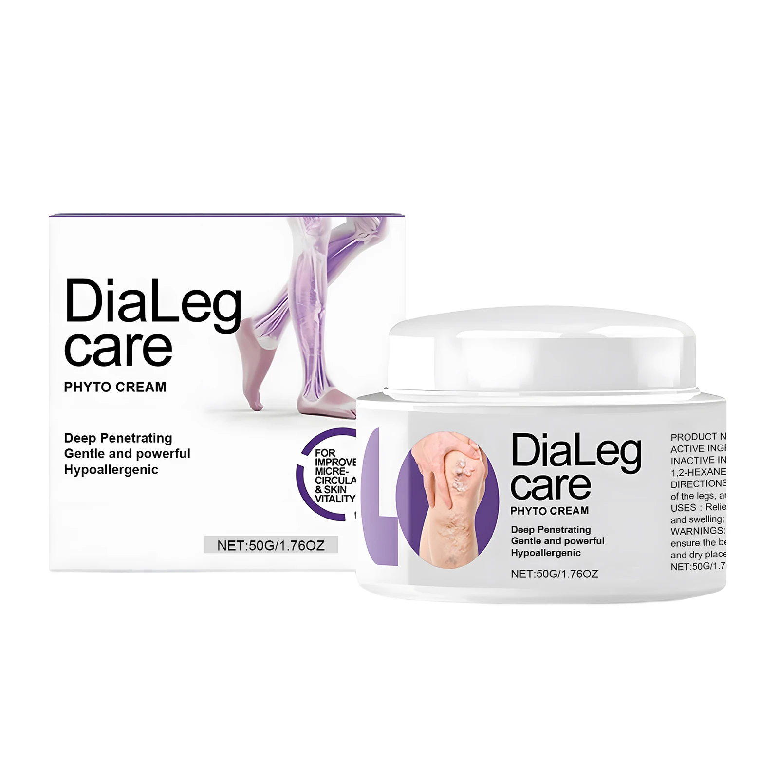 Varicose Vein Treatment Cream Relieve Leg Fatigue Reduce Phlebitis Promote Circulations Blood Repair Barriers Body Care Cream