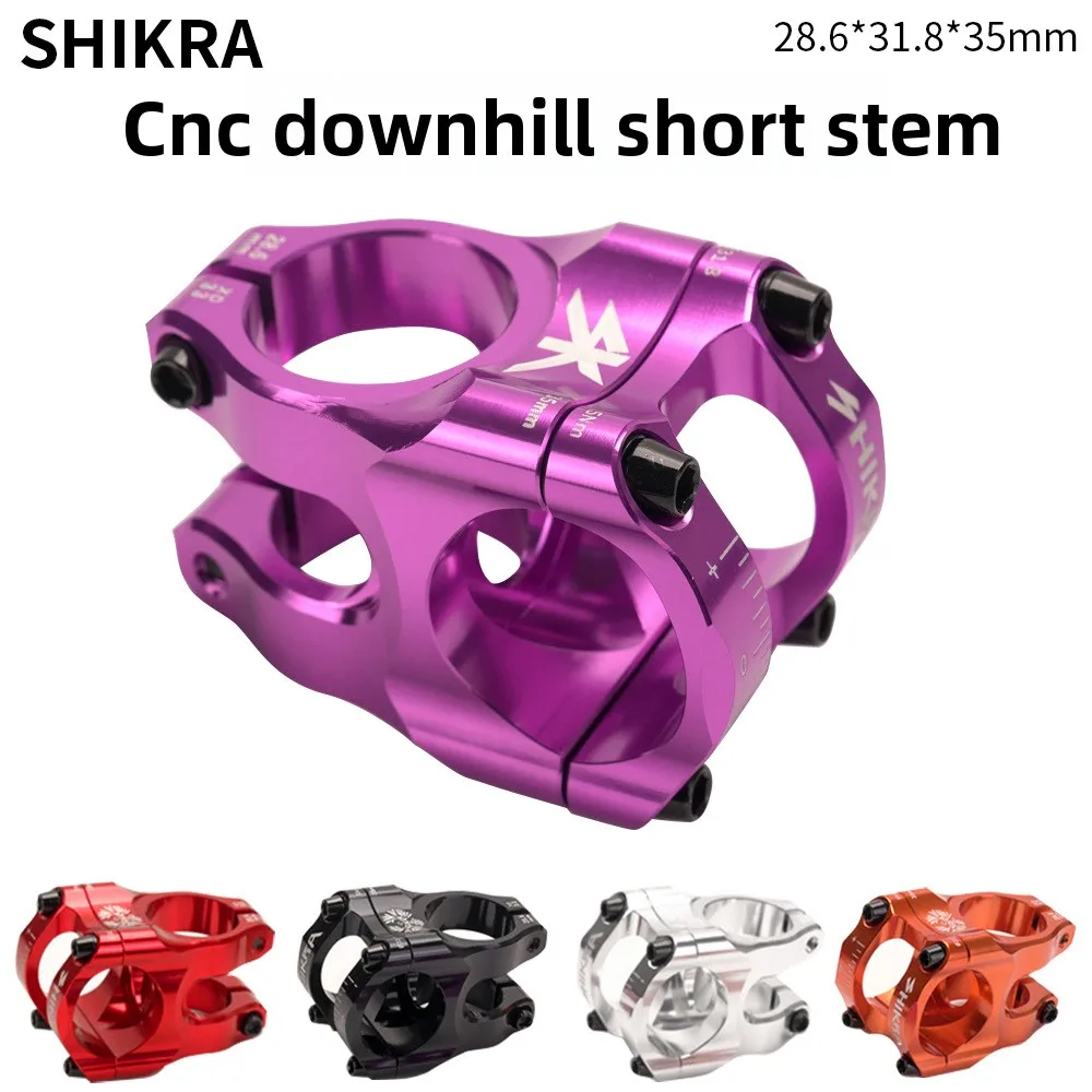 

MTB Handlebar Stem CNC 31.8MM Lightweight Hollow High Strength Aluminum Downhill Bicycle Stem