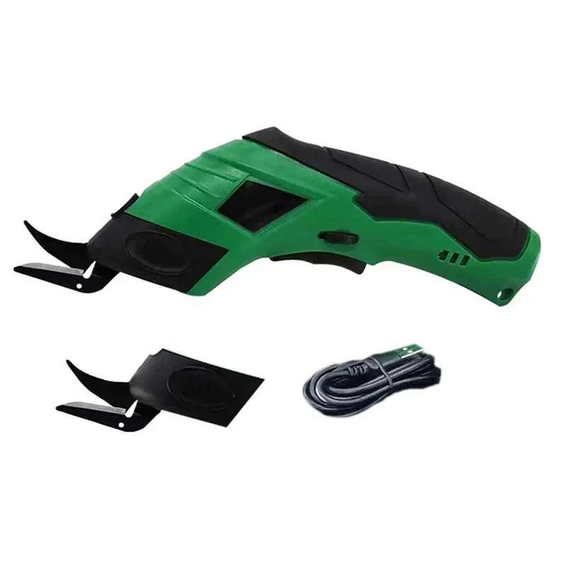 

4V Electric Scissors, Home USB Charging, Cordless Sewing Scissors DIY Leather/Fabric/Cardboard Cutting Tools, Tufting Scissors