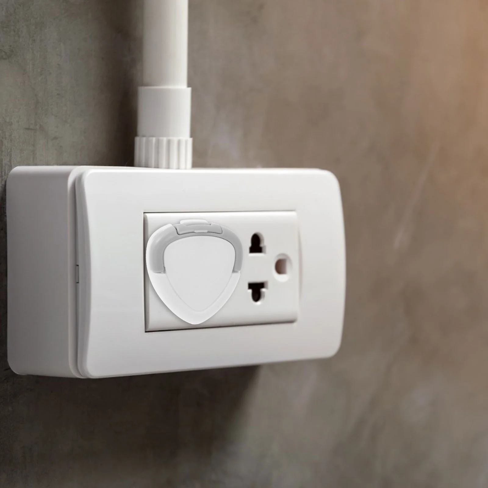 24 Pcs Cover Socket Protection Plug Guard Protector Insulation Outlet Ivory Child Baby