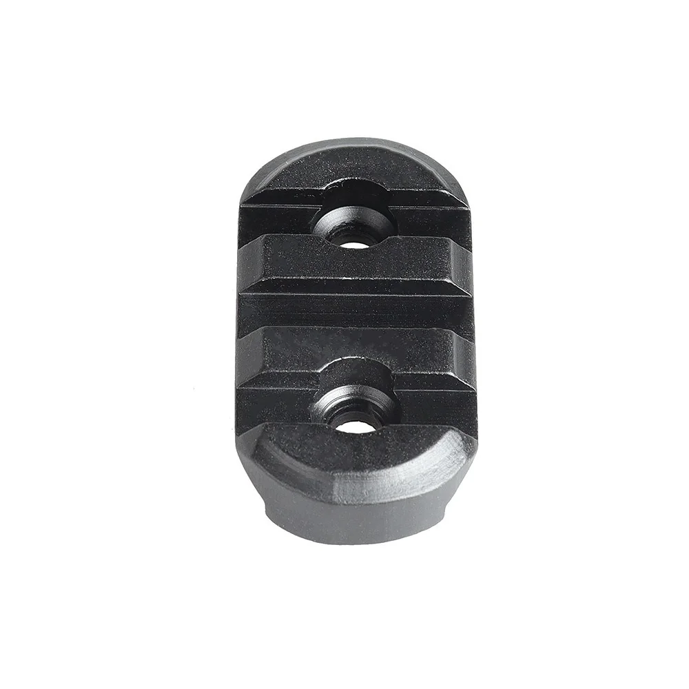 Taktische Aluminium-Picatinny-3-Slot-Führungsschiene 20mm Schienenadapter CNC-Aluminiumlegierung Zielfernrohr-Montageplatte – Detail 4