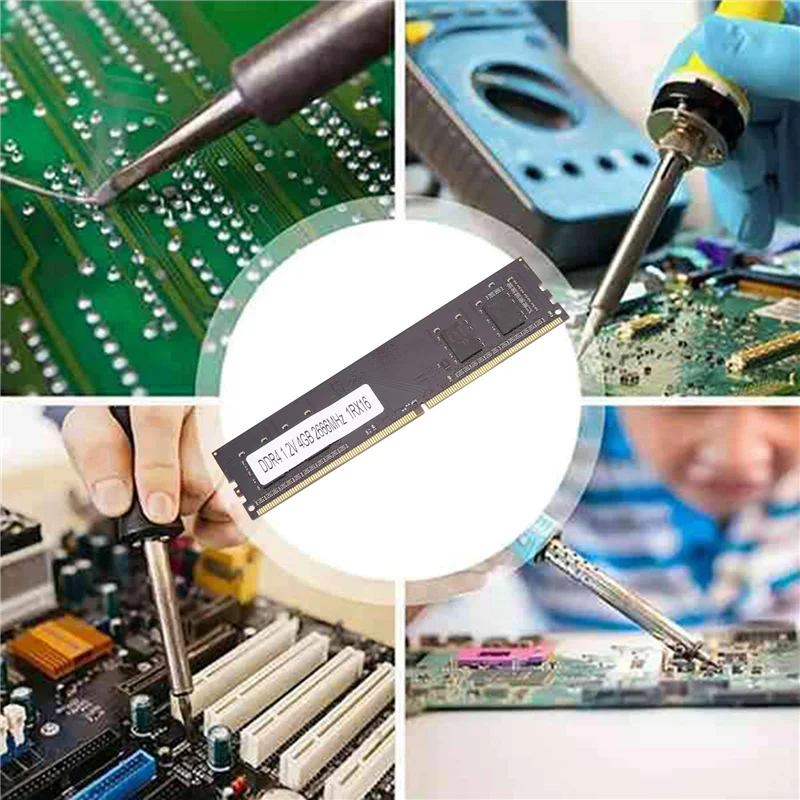 ABLN-DDR4 4 ГБ 2666 МГц RAM PC4-21300 Память 288Pin 1RX16 1,2 В Настольная оперативная память для настольных ПК