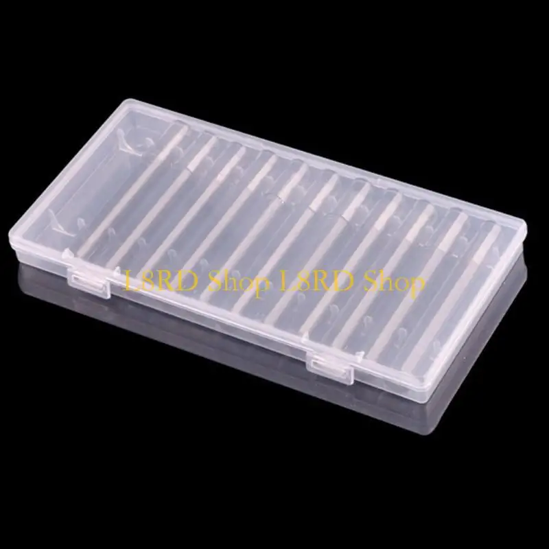 L8RD Nails Art Storage Box Jewelry Box Nails Rhinestones Storage Container for Beads