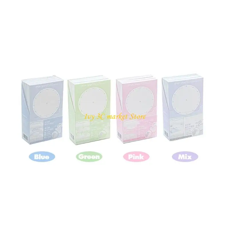 

D7YC Adhesive Multicolored Memo Note Set Multipurpose Cartoon Design Pad