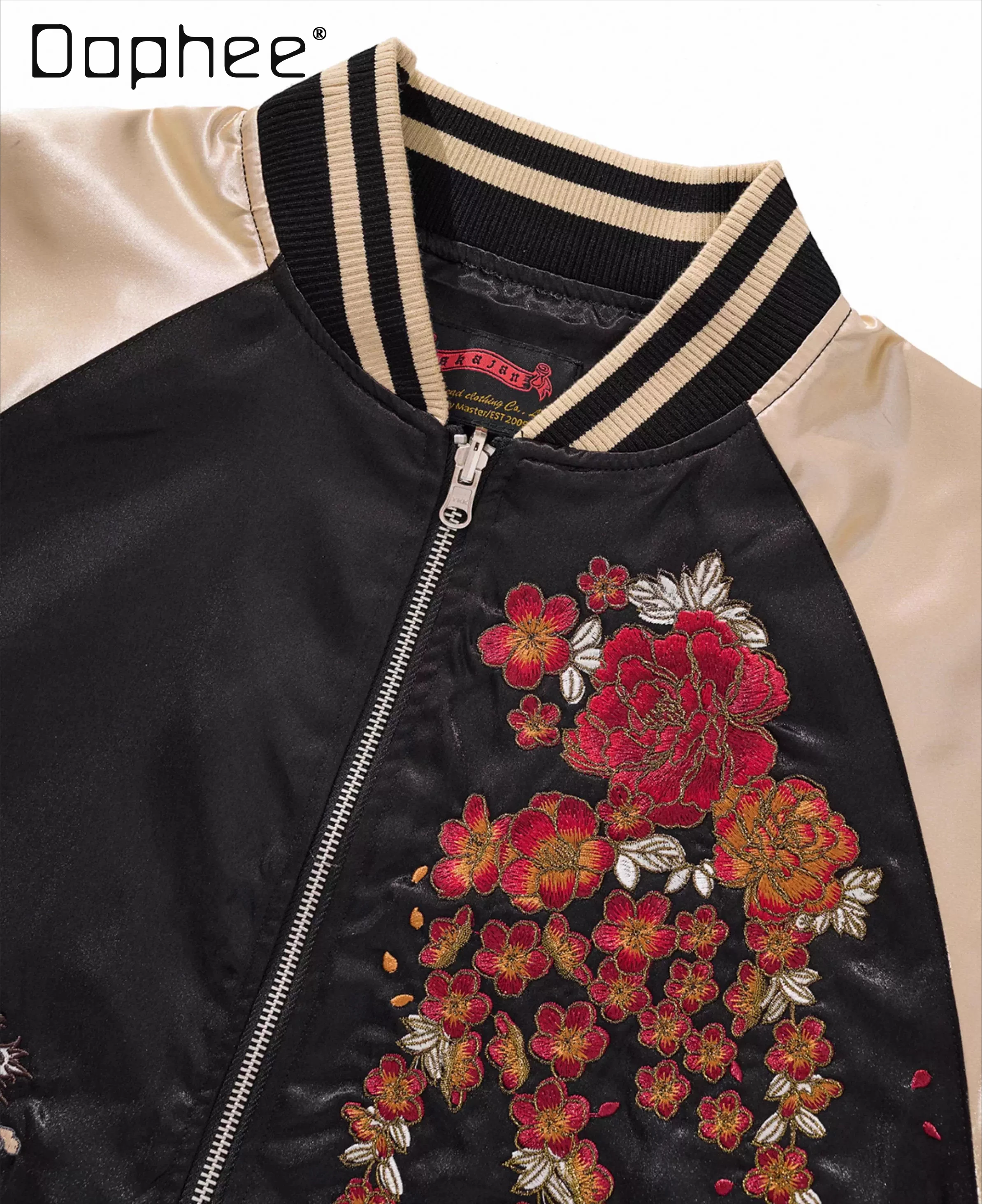 Vintage Trend Heavy Embroidery Mens Jacket Baseball Jacket Personality Fashion Street Loose Casual Coat Men Clothing Autumn New