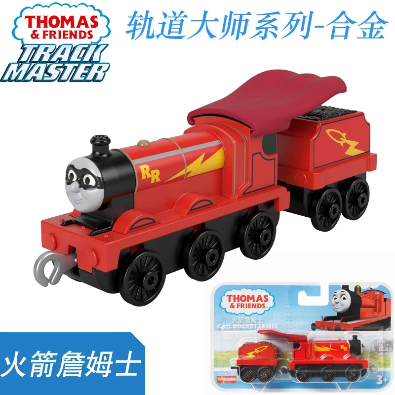 Original Thomas and Friends Car TrackMaster Train Railway Alloy Engine Nia Sandy Percy Toys for boys Children Gift Collection