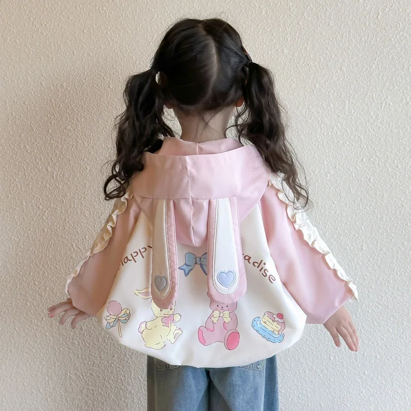 

Cartoon Jacket Spring Spring New Trench Coat 2026 Spring Jacket