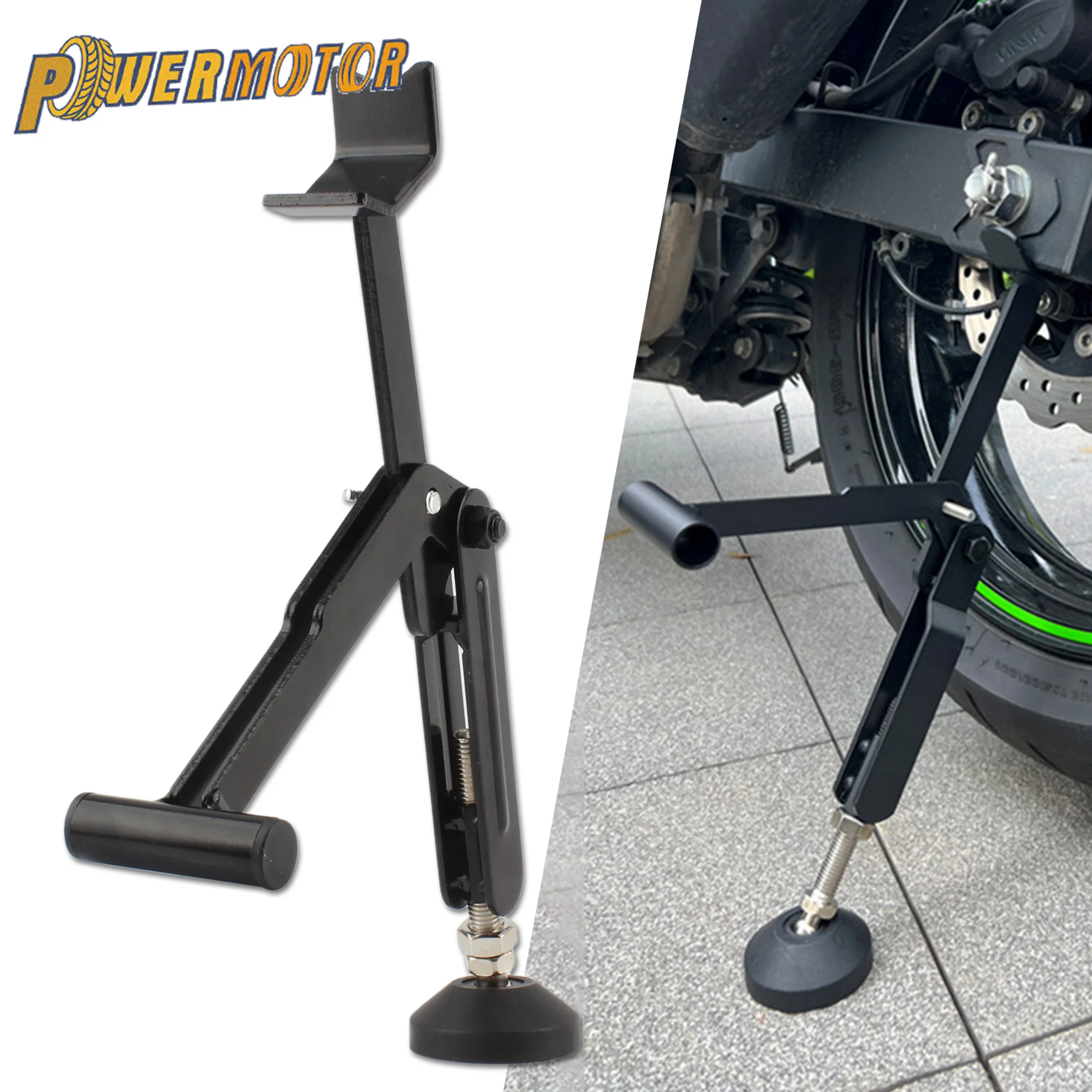 

Motorcycle Wheel Support Side Stand Universal Maintenance Lift Rack For KTM Kawasaki Husqvarna Honda Yamaha Dirt Bike DIY