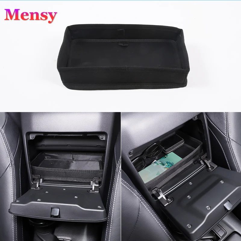 

For Mazda MX-5 MX5 2016-2023 Oxford Cloth Car Seat Back Storage Box Organizer Mobile Phone Tray Auto Interior Accessories