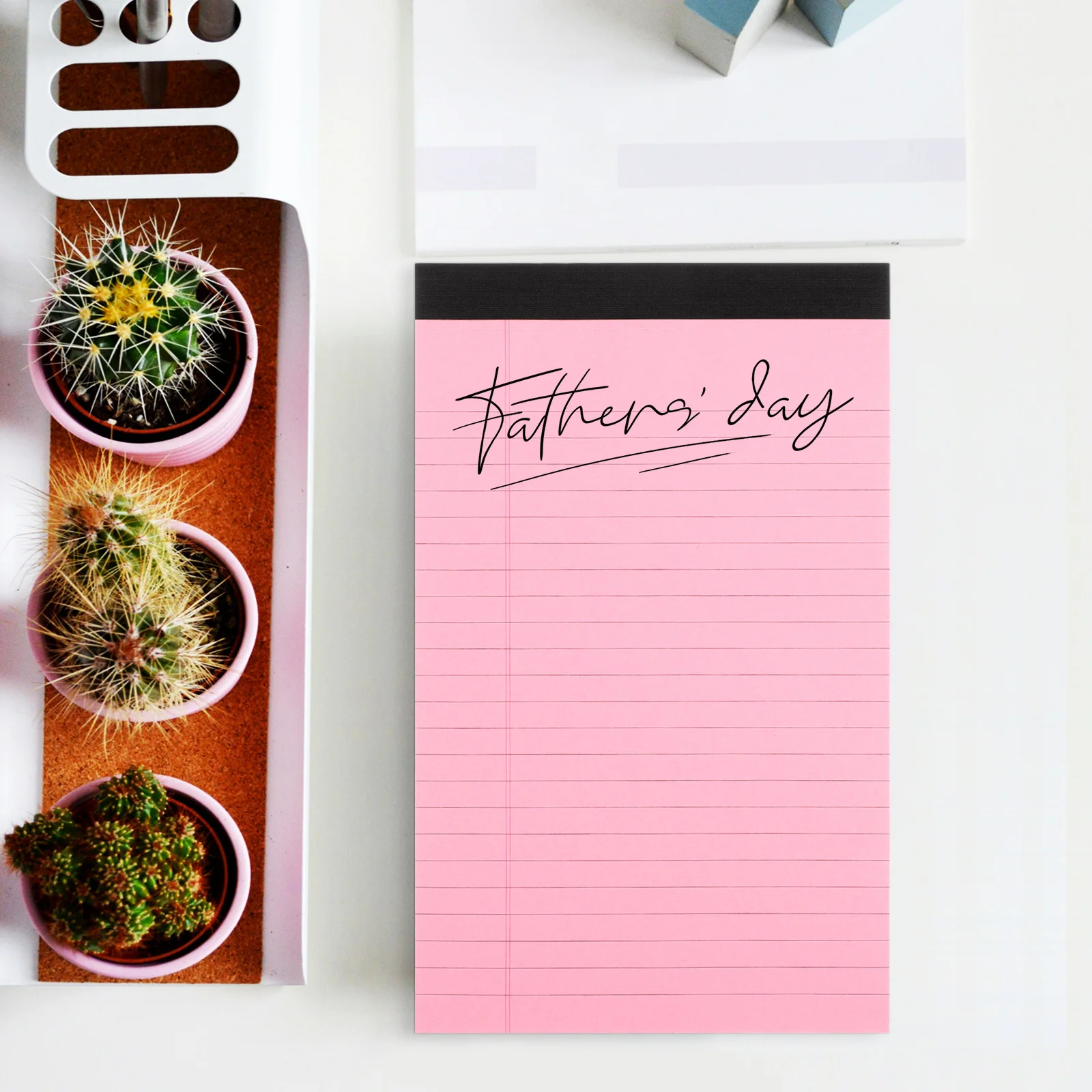 

4Pcs Colorful Memo Pads College Ruled Note Paper Tearable Writing Pad Paper Supplies for Office School Legal Notepads