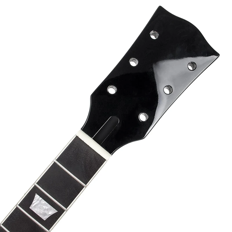 22 Frets Electric Guitar Neck Paddle Head Fingerboard For Electric Guitar Customized Parts